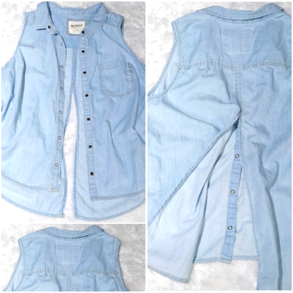Arizona jean co blue blouse